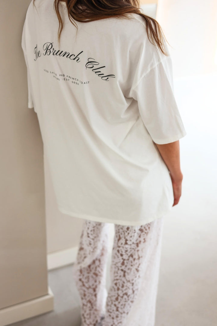 Oversized T-Shirt Brunch Club