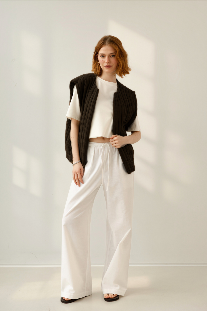 Musselinweste ALEXIS