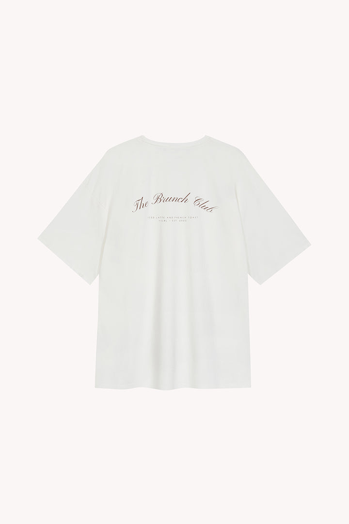 Oversized T-Shirt Brunch Club