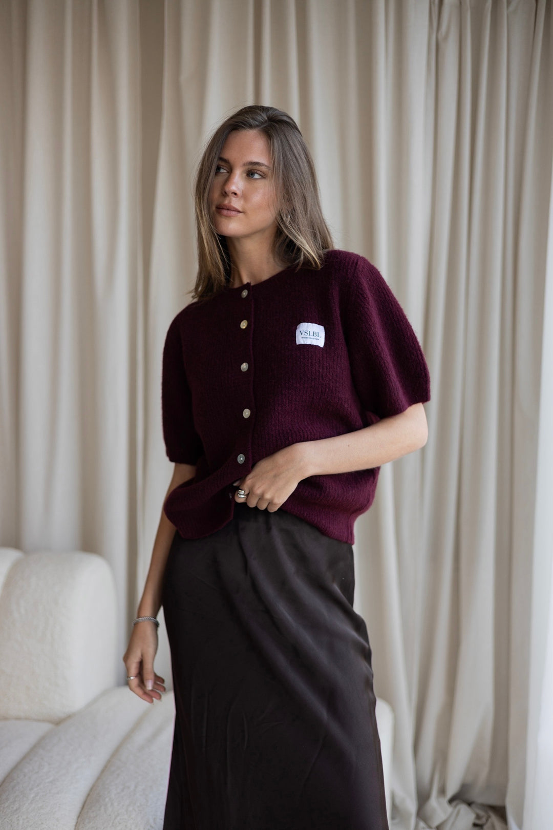 Kurzarm Cardigan MONA