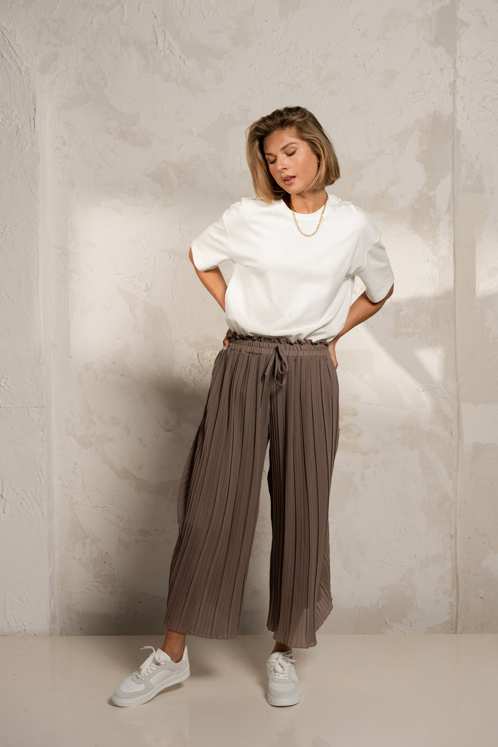Plisseehose BLANCHE