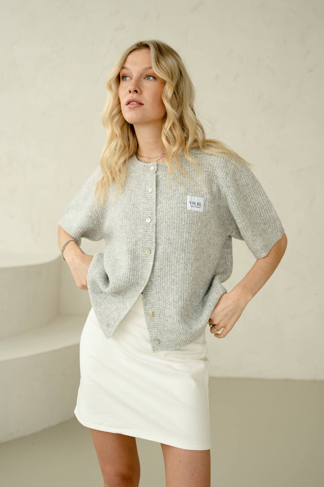 Kurzarm Cardigan MONA