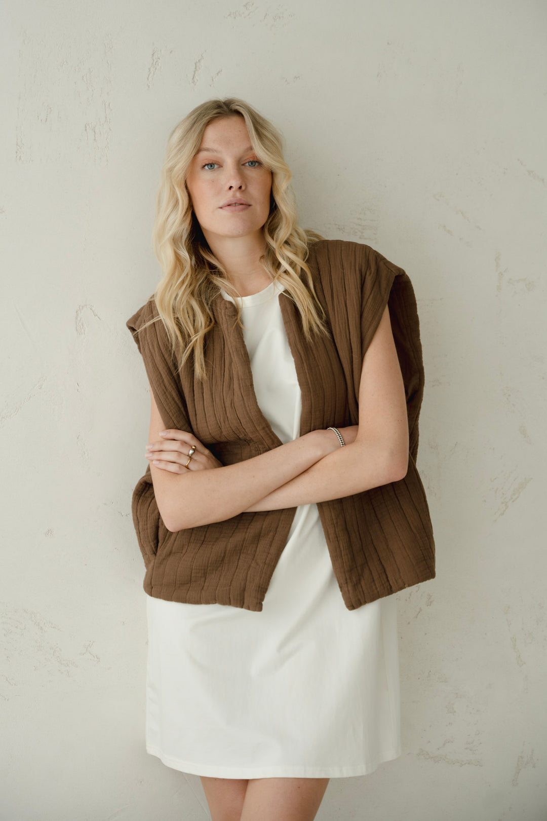 Musselinweste ALEXIS