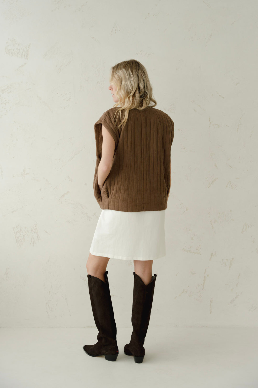 Musselinweste ALEXIS