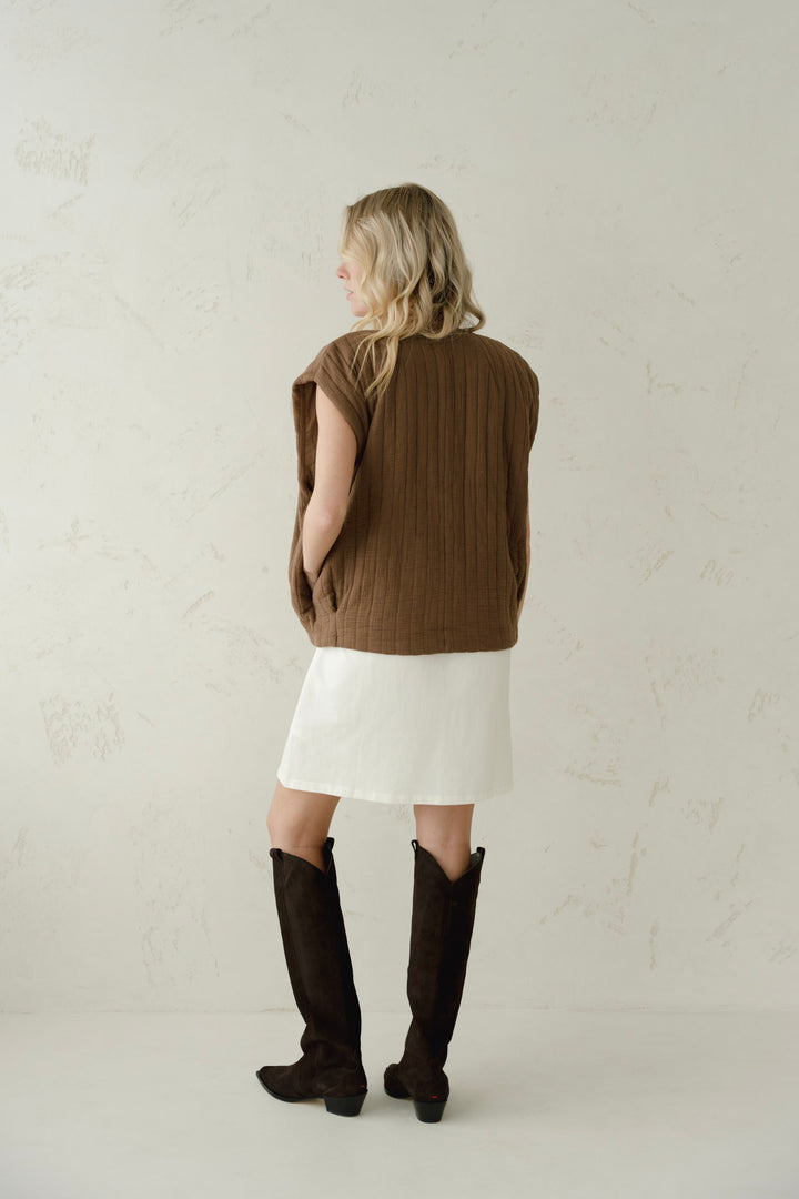 Musselinweste ALEXIS