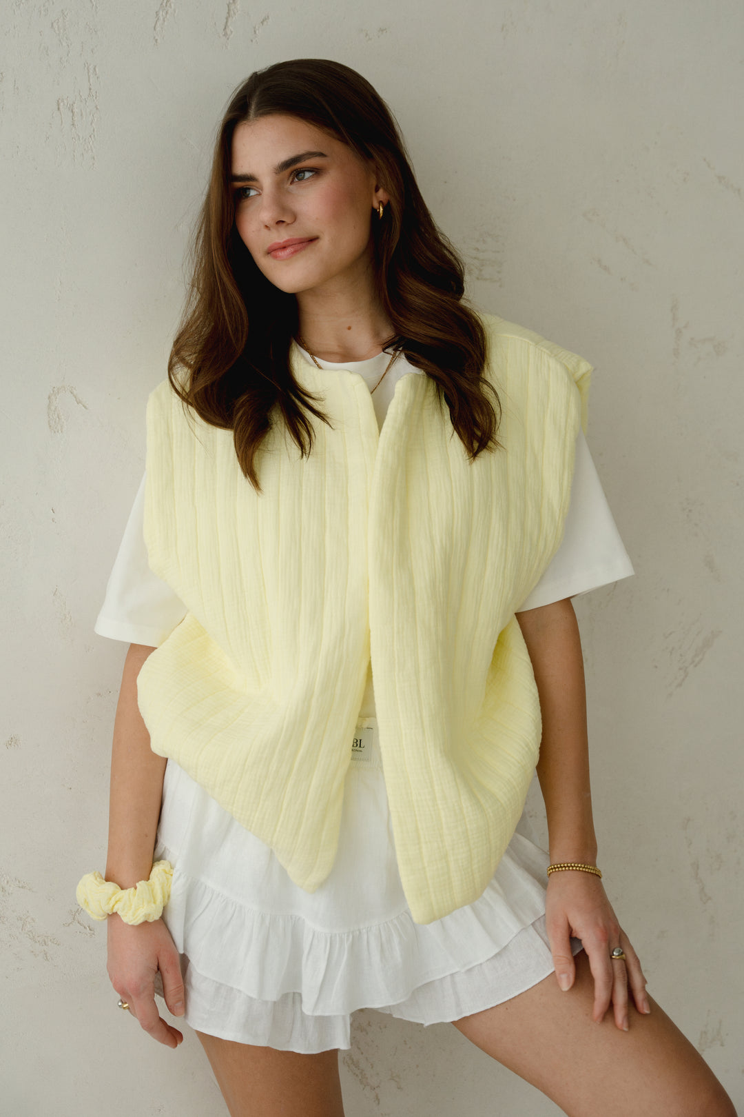 Musselinweste ALEXIS