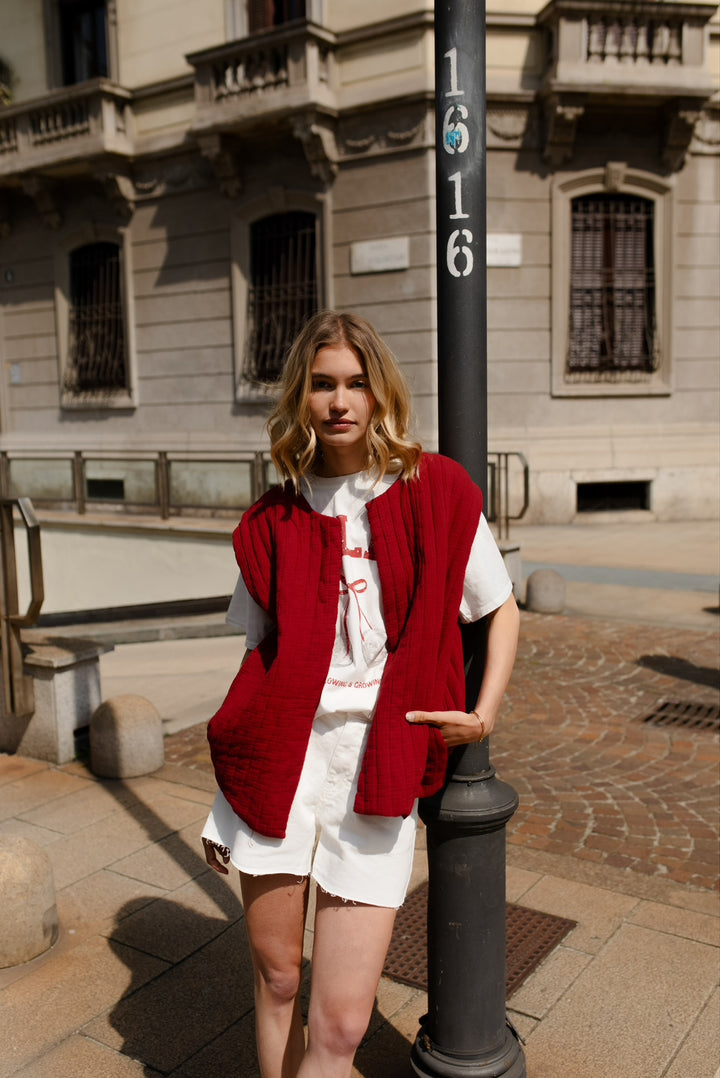 Musselinweste ALEXIS