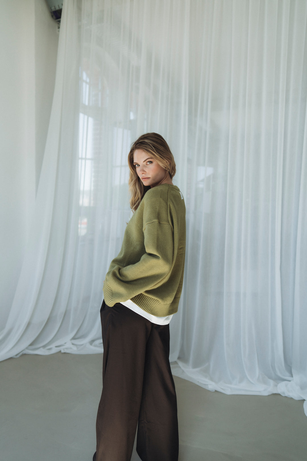 Pullover FRIEDA Pistachio