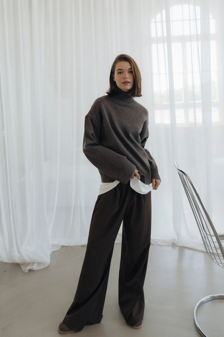 Stehkragen Pullover FRIEDA