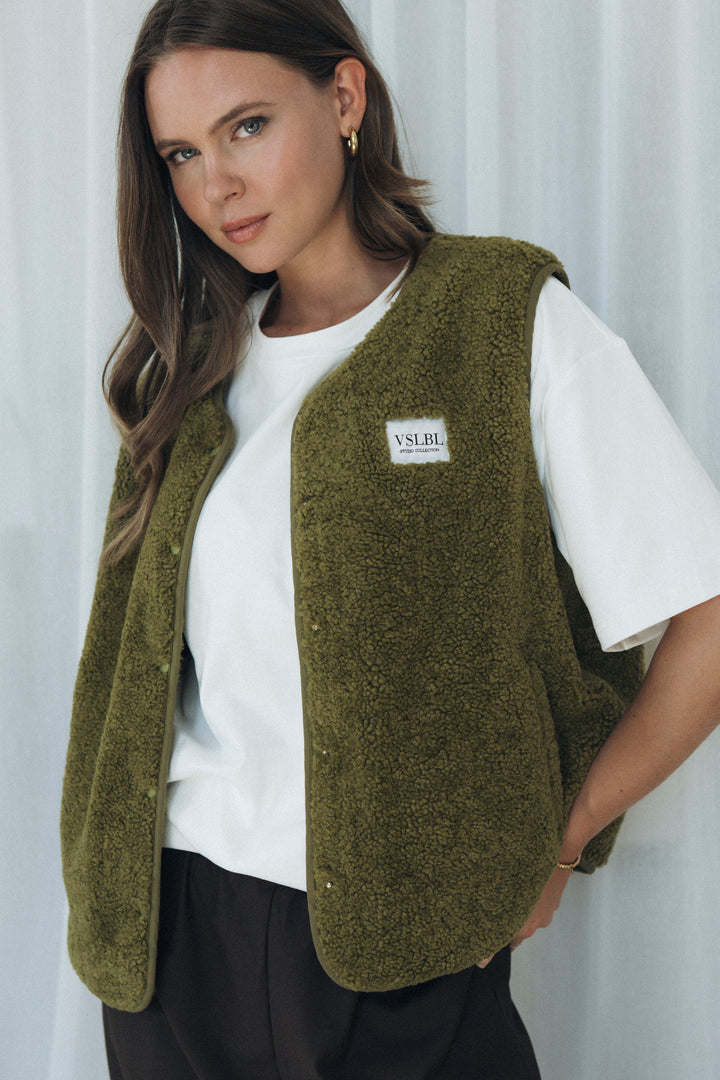 Weste AMALIA Pistachio