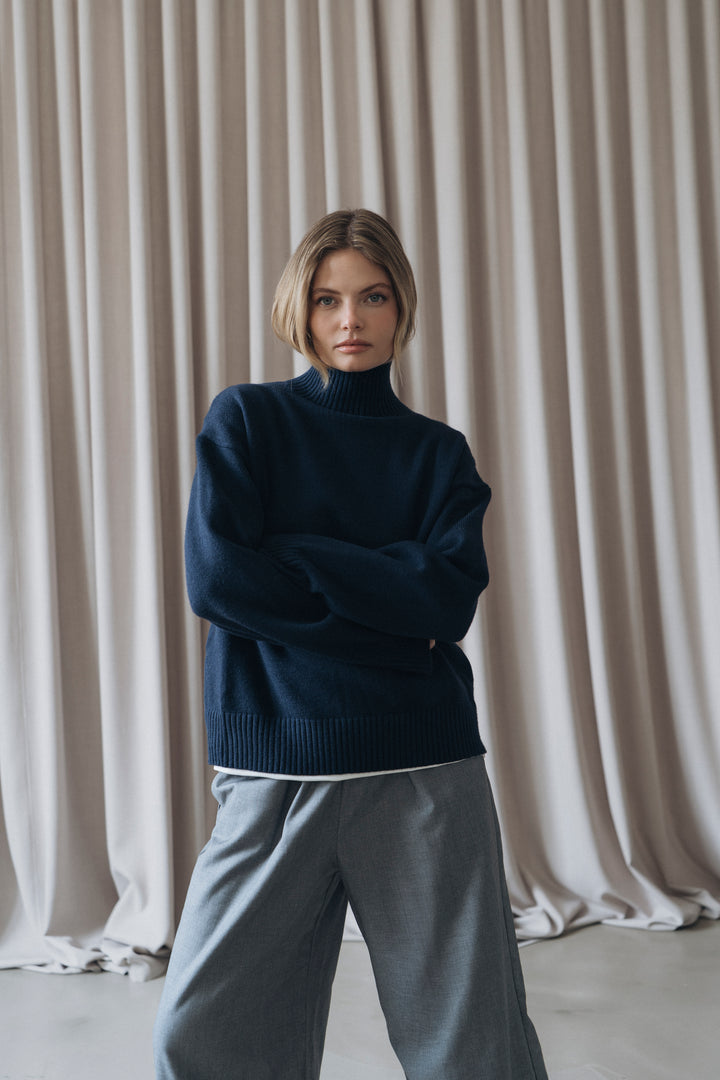 Stehkragen Pullover FRIEDA