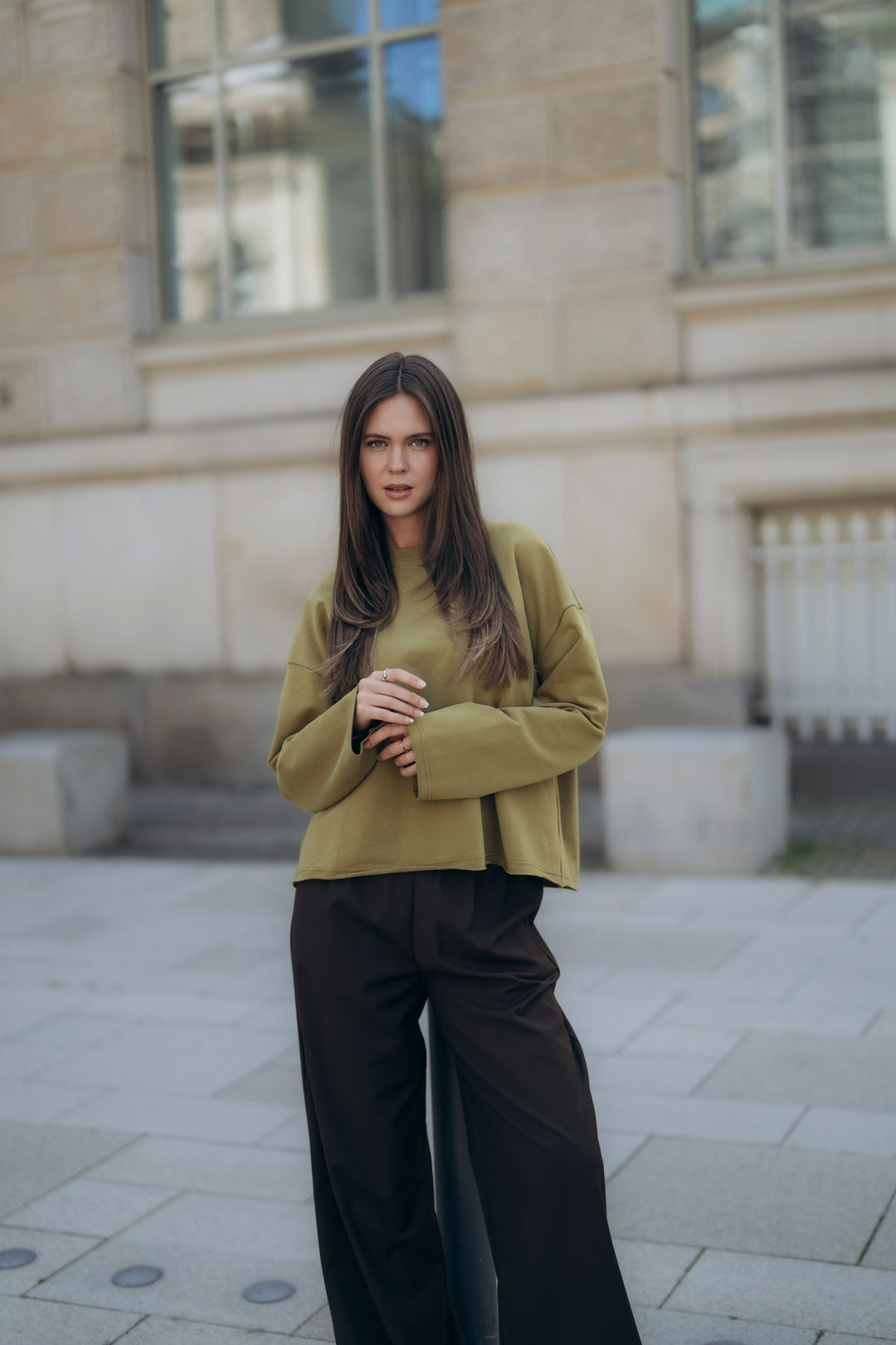 Sweater JUNE Pistachio
