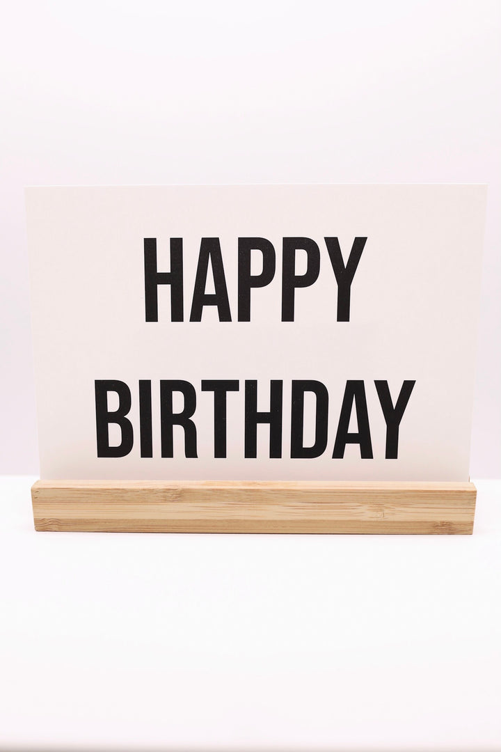 Postkarte "Happy Birthday"